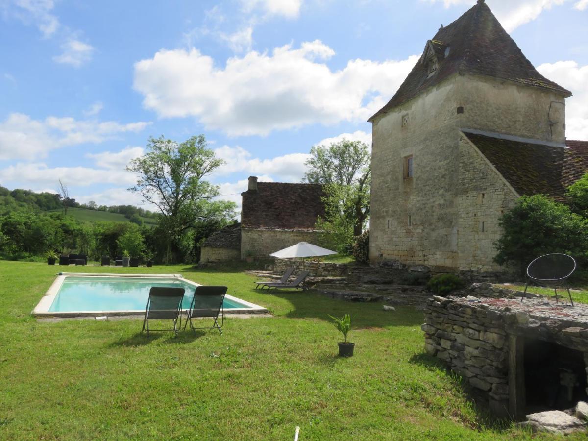 Hotel La Ferme De Roquedure Montfaucon  Esterno foto